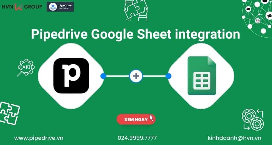 pipedrive google sheets integration